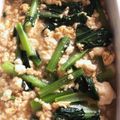 mauzai's cooksnap of when they made 超簡単！豆腐と玉子の小松菜あんかけ！！.