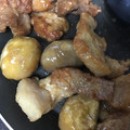 葉月優希's cooksnap of when they made 栗と豚肉のはちみつ炒め.