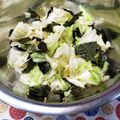フリージア♬'s cooksnap of when they made 簡単！キャベツと韓国海苔のナムル風サラダ.