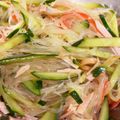 くぅちょこらんたん's cooksnap of when they made 簡単！酸っぱくない春雨サラダ.