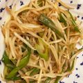 漣's cooksnap of when they made 簡単☆もやしと長ネギの中華炒め.