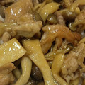 ぱぱのすけ183's cooksnap of when they made 豚こまとしめじエリンギのオイスター炒め.