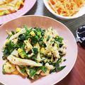 かわゆう1211's cooksnap of when they made ポパイ＆チキンのハニーマスタードサラダ.