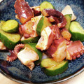 hitomi♪＊'s cooksnap of when they made たこときゅうりのキムチ和え.