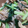クックHBQ370☆'s cooksnap of when they made 豚薄切りとほうれん草の☆和風柚子胡椒炒め.