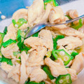 茶太郎ラッシュ･ω･'s cooksnap of when they made 運動会☆簡単ささみとオクラのさっぱり和え.