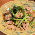 ★りなんち★'s cooksnap of when they made 豚ばらと小松菜の炒め物.