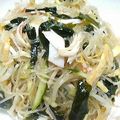 ミッフィーとヘリ's cooksnap of when they made モヤシのなんちゃって中華風サラダ♪.