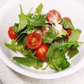 ソネチコ's cooksnap of when they made シンプル美味☆ルッコラとトマトのサラダ.