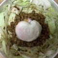 かおり♡♡♡'s cooksnap of when they made レンジで簡単巣ごもり卵～納豆のせ！.