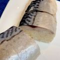 やよい・M's cooksnap of when they made しめサバ☆バッテラの寿司　押しずし.