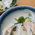 おかすんよ's cooksnap of when they made つるむらさきとツナマヨサラダ♬.