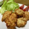 ゆいランラン's cooksnap of when they made ♥豆腐と胸肉で♥ふわふわチキンナゲット♥.