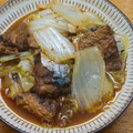 プルンバゴ's cooksnap of when they made 簡単！サバ味噌煮缶と白菜の煮物.