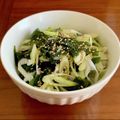 ジョバらう's cooksnap of when they made わかめと葱のナムル.