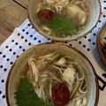 糠に釘入れたら's cooksnap of when they made みょうがと梅の冷やしおすまし.