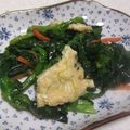 きらり流れ星's cooksnap of when they made 小松菜と油揚げのサッと炒め.