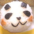 ナミ姫's cooksnap of when they made パンダ　おにぎり　***.