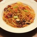 忘れん坊の覚え書き's cooksnap of when they made 簡単美味しい☆タコのトマトソースパスタ.