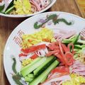 hanemakoo's cooksnap of when they made 夏が来た！！冷やし中華始めました！！.