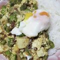 hanemakoo's cooksnap of when they made オクラと豆腐の和風スープカレー.