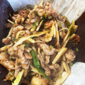 みまゆ's cooksnap of when they made 豚コマ&細切りタケノコのネギ塩レモン炒め.