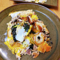 かわゆう1211's cooksnap of when they made 簡単☆竹輪とサバ缶の卵とじ.