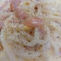 はぁぴょん's cooksnap of when they made 簡単5分！冷凍うどんで豆乳カルボナーラ.