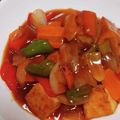 mizunaka's cooksnap of when they made 肉無しで☆酢豚ならぬ酢☆厚揚げ♪♪.