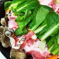 猫柳商店's cooksnap of when they made 豚肉ときのこと小松菜のフライパン蒸し.