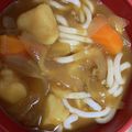 いはゆ's cooksnap of when they made 余ったカレーで　カレーうどん.