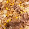 にしゆ◎'s cooksnap of when they made ホットプレートdeビーフペッパーライス.
