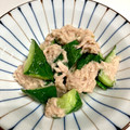 クックCKWZHQ☆'s cooksnap of when they made シーチキンときゅうりの塩炒め.