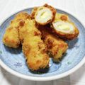 ＠迷子＠'s cooksnap of when they made ２ステップ衣で！チーズinちくわフライ.