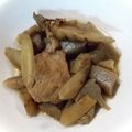 ゆすひと's cooksnap of when they made 豚とごぼうとこんにゃくの煮物.