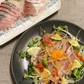 まめ慶's cooksnap of when they made 簡単！イナダのカルパッチョ.