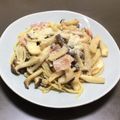 居酒屋まるみ's cooksnap of when they made きのこのスパゲティ.
