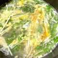 みみかかんん's cooksnap of when they made 水菜たっぷり胡麻スープ.