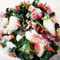 kkyou's cooksnap of when they made 旦那の♡ほうれん草と長芋のホットサラダ.