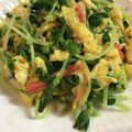 ダイチーズＭ's cooksnap of when they made 苦くない！豆苗玉子炒め【ここから栄養士】.