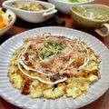 Superlittleboo's cooksnap of when they made 豆腐でふわふわオートミールお好み焼き.