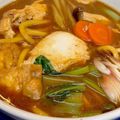 やよい・M's cooksnap of when they made 【名古屋飯】鶏ごぼう旨♡味噌煮込みうどん.