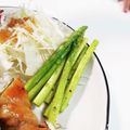 ☆はなちゃん☆☆'s cooksnap of when they made 元八百屋の一番シンプルなアスパラ焼き.