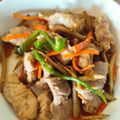 moeoke's cooksnap of when they made 具沢山きんぴらごぼう。簡単！.