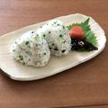 Etsu☆ko's cooksnap of when they made しらす・ゴマ・ワカメおにぎり.
