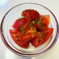 azbjbn's cooksnap of when they made トマトだけ簡単サラダ♡.
