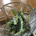 はなぴっち's cooksnap of when they made もう一品！小松菜のマヨマスタード.