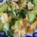 クック27XR5W☆'s cooksnap of when they made ふわふわ卵と青梗菜♡中華炒め.