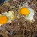 こころんち☆'s cooksnap of when they made 牛丼+たまご.