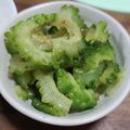 4double5's cooksnap of when they made ゴーヤの甘酢漬け.